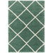 SAFAVIEH Hudson Shag Raili Diamond Trellis 2-inch Thick Rug