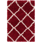 SAFAVIEH Hudson Shag Raili Diamond Trellis 2-inch Thick Rug