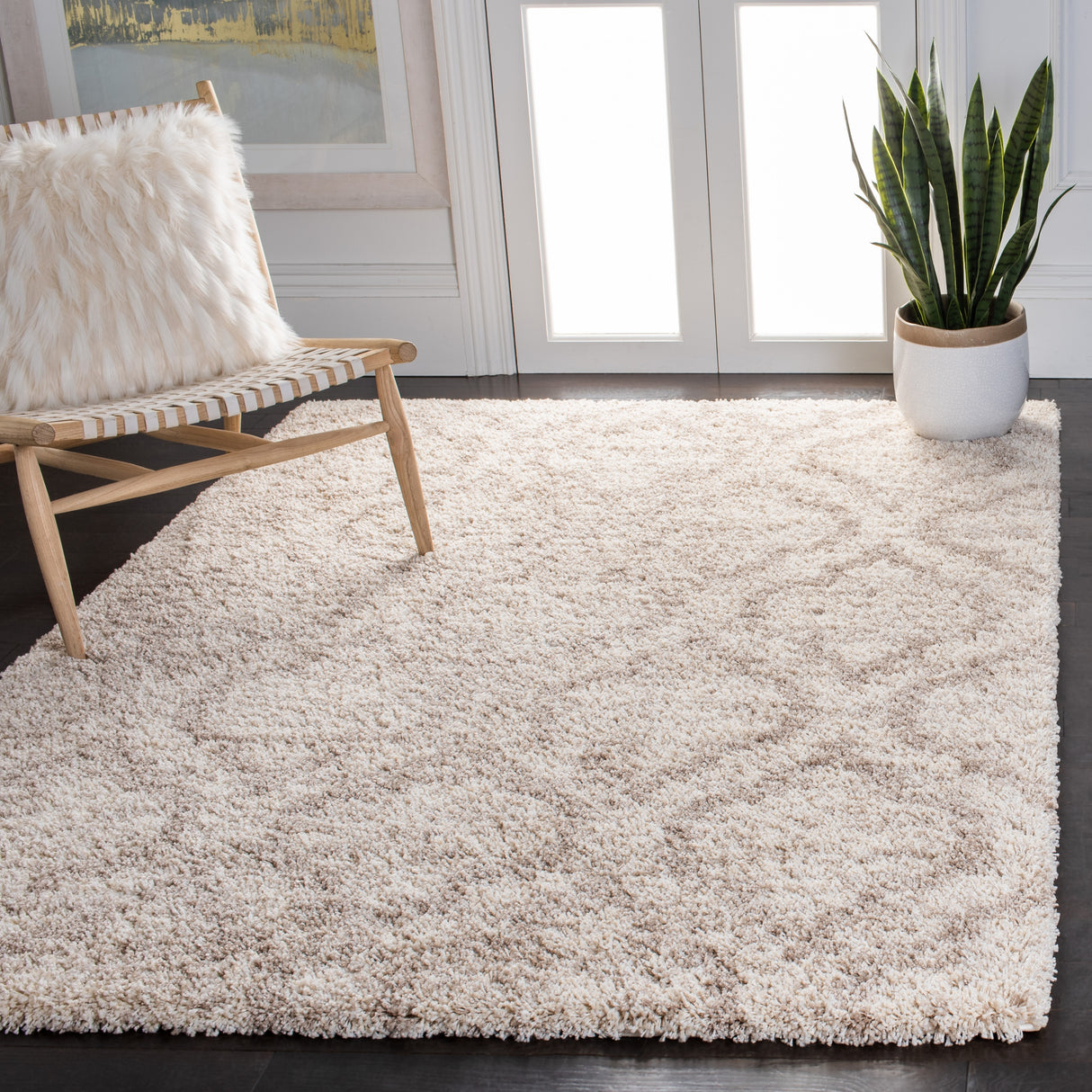 SAFAVIEH Hudson Shag Sheilah Moroccan 2-inch Thick Rug