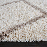 SAFAVIEH Hudson Shag Sherree Trellis 2-inch Thick Rug