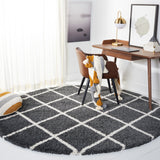 SAFAVIEH Hudson Shag Sherree Trellis 2-inch Thick Rug