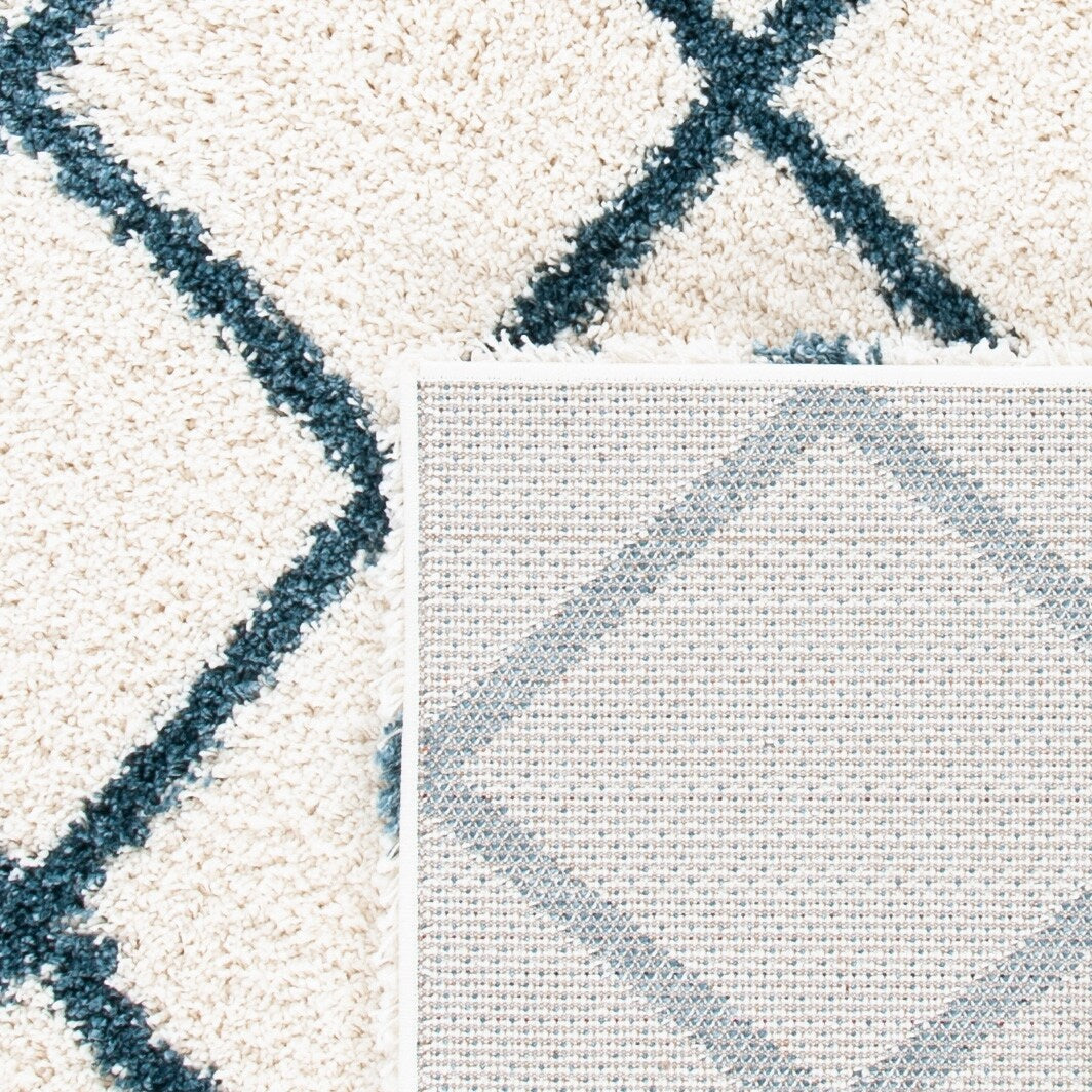 SAFAVIEH Hudson Shag Sherree Trellis 2-inch Thick Rug