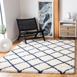 SAFAVIEH Hudson Shag Sherree Trellis 2-inch Thick Rug