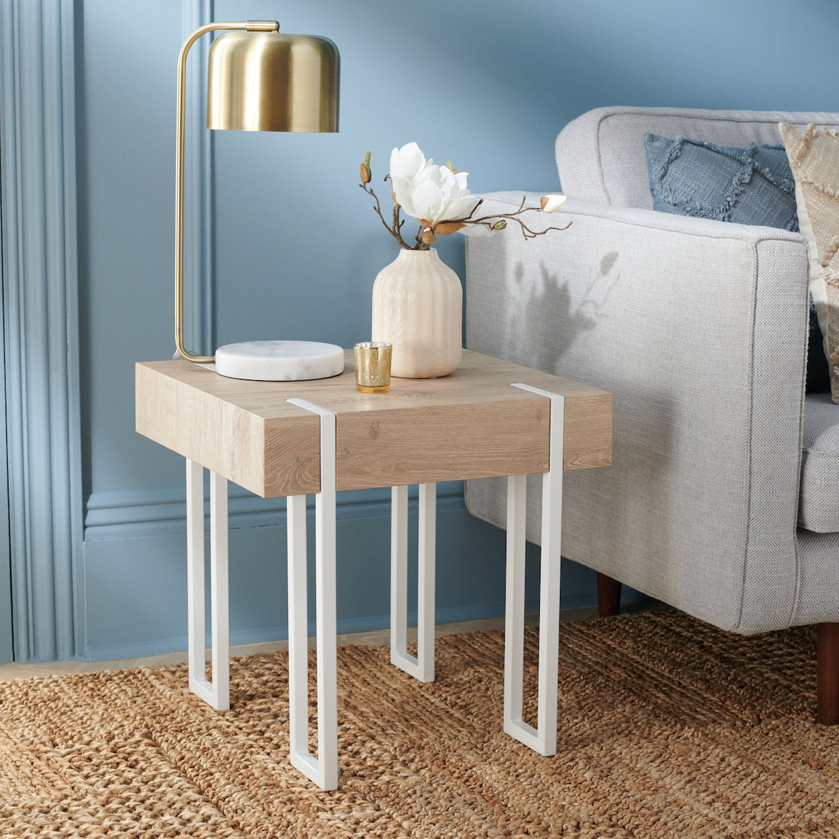 SAFAVIEH Imogene End Table - 20" W x 20" D x 20" H - 20Wx20Dx20H