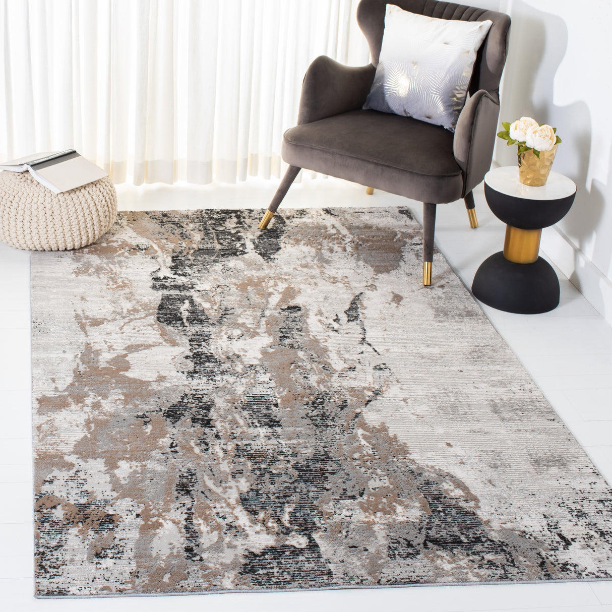 SAFAVIEH Invista Krista Modern Abstract Rug