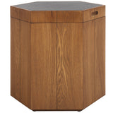 SAFAVIEH Iris Hexagon Storage Accent Table (Fully Assembled) - 20 In. W x 20 In. D x 20 In.H - 20Wx20Dx20H