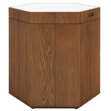 SAFAVIEH Iris Hexagon Storage Accent Table (Fully Assembled) - 20 In. W x 20 In. D x 20 In.H - 20Wx20Dx20H