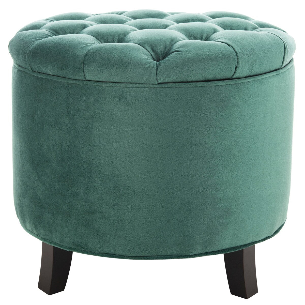 SAFAVIEH Ivette Grey Storage Ottoman