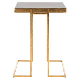 SAFAVIEH Jacobien Greek Key Side Table - 13.8" x 14.8" x 18.8" - 14Wx15Dx19H