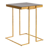 SAFAVIEH Jacobien Greek Key Side Table - 13.8" x 14.8" x 18.8" - 14Wx15Dx19H