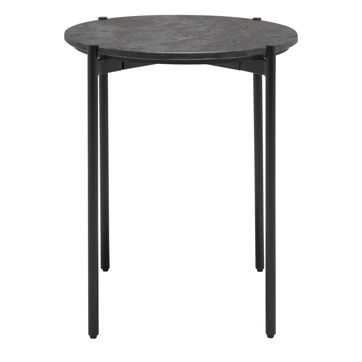 SAFAVIEH Jadwiga Round Top Side Table - 19 In. W x 19 In. D x 22 In. H - 19Wx19Dx22H