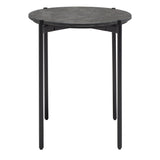 SAFAVIEH Jadwiga Round Top Side Table - 19 In. W x 19 In. D x 22 In. H - 19Wx19Dx22H