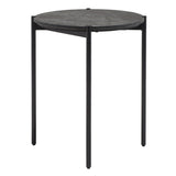 SAFAVIEH Jadwiga Round Top Side Table - 19 In. W x 19 In. D x 22 In. H - 19Wx19Dx22H