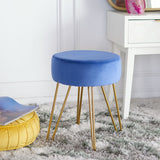 SAFAVIEH Jailene Round Hairpin Leg Ottoman