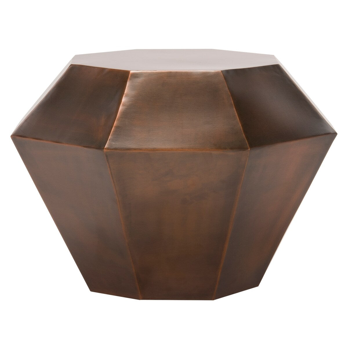 SAFAVIEH Janelle Diamond Antique Copper Accent Table - 25" x 25" x 18" - 25Wx25Dx18H