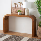 SAFAVIEH Jeanetta Curved Console Table - 52" W x 12" D x 31" H - 52Wx12Dx31H