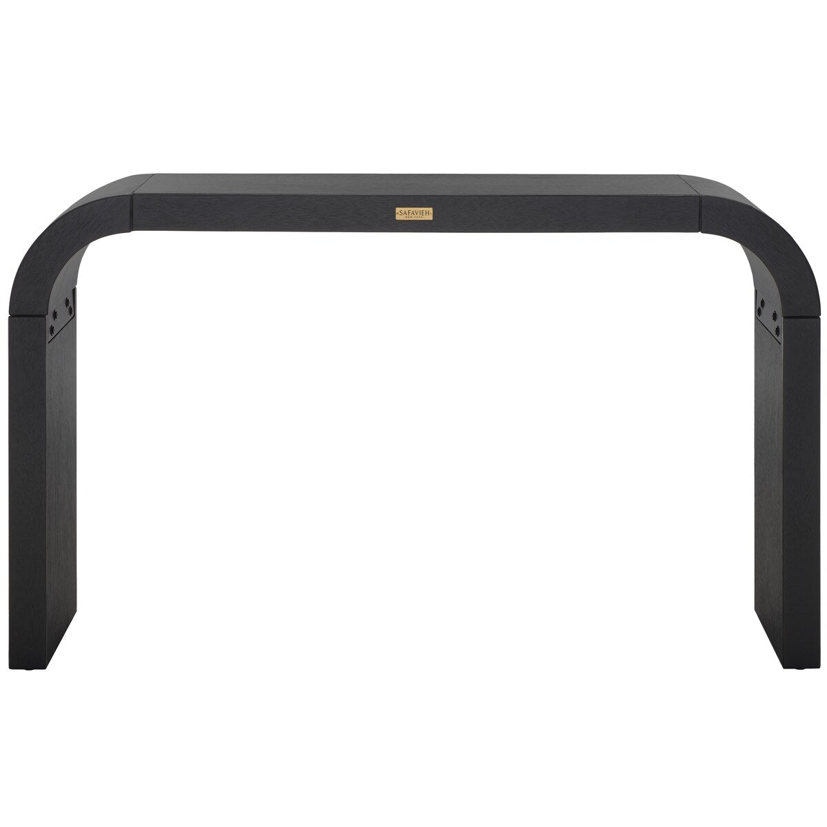 SAFAVIEH Jeanetta Curved Console Table - 52" W x 12" D x 31" H - 52Wx12Dx31H