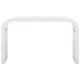 SAFAVIEH Jeanetta Curved Console Table - 52" W x 12" D x 31" H - 52Wx12Dx31H