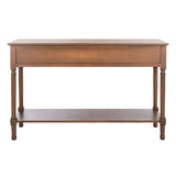 SAFAVIEH Jeanie 3-Drawer Bottom Shelf Console Table - 47.3" W x 13" L x 29.5" H - 47Wx13Dx30H