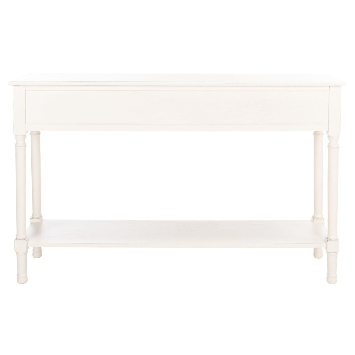 SAFAVIEH Jeanie 3-Drawer Bottom Shelf Console Table - 47.3" W x 13" L x 29.5" H - 47Wx13Dx30H