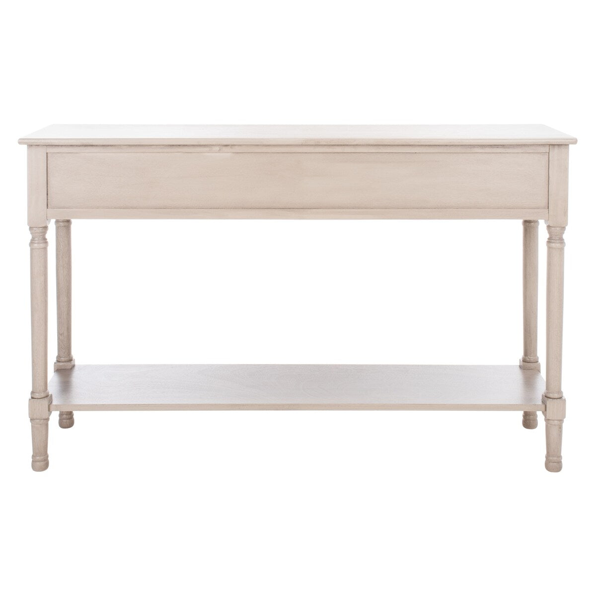 SAFAVIEH Jeanie 3-Drawer Bottom Shelf Console Table - 47.3" W x 13" L x 29.5" H - 47Wx13Dx30H