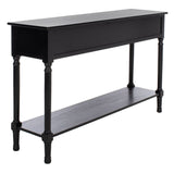 SAFAVIEH Jeanie 3-Drawer Bottom Shelf Console Table - 47.3" W x 13" L x 29.5" H - 47Wx13Dx30H