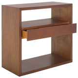 SAFAVIEH Jeannie 2-Shelf Single Drawer Console Table - 42" W x 14" D x 30" H - 32Wx15Dx30H