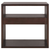 SAFAVIEH Jeannie 2-Shelf Single Drawer Console Table - 42" W x 14" D x 30" H - 32Wx15Dx30H