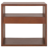 SAFAVIEH Jeannie 2-Shelf Single Drawer Console Table - 42" W x 14" D x 30" H - 32Wx15Dx30H