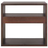 SAFAVIEH Jeannie 2-Shelf Single Drawer Console Table - 42" W x 14" D x 30" H - 32Wx15Dx30H