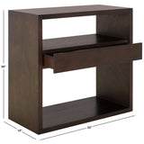 SAFAVIEH Jeannie 2-Shelf Single Drawer Console Table - 42" W x 14" D x 30" H - 32Wx15Dx30H