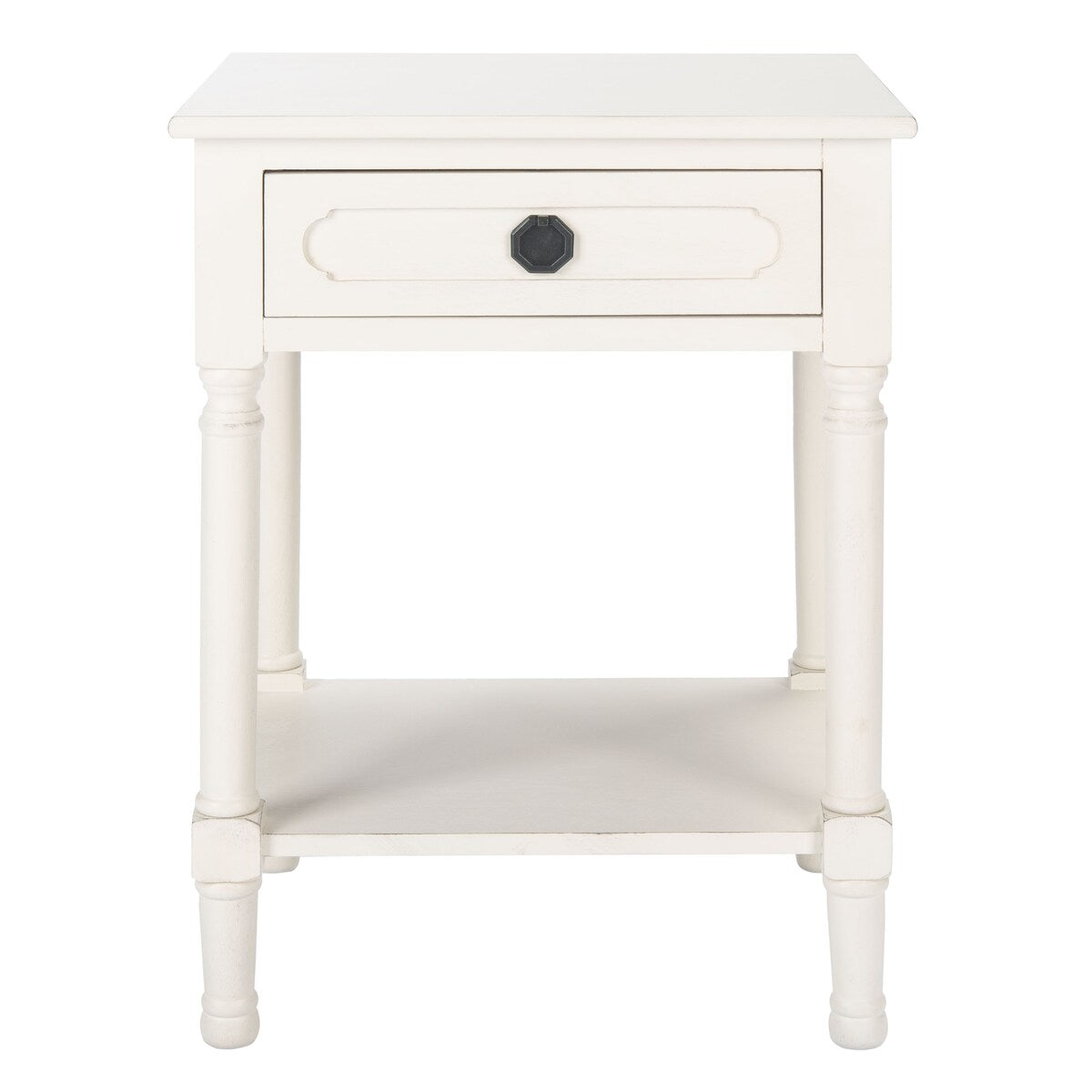 SAFAVIEH Jenny 1-Drawer Accent Table - 19" W x 15.8" L x 26" H - 19Wx16Dx26H