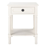 SAFAVIEH Jenny 1-Drawer Accent Table - 19" W x 15.8" L x 26" H - 19Wx16Dx26H