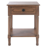 SAFAVIEH Jenny 1-Drawer Accent Table - 19" W x 15.8" L x 26" H - 19Wx16Dx26H