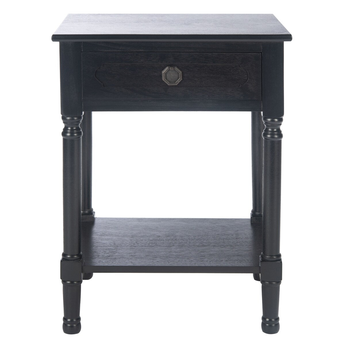 SAFAVIEH Jenny 1-Drawer Accent Table - 19" W x 15.8" L x 26" H - 19Wx16Dx26H