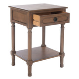 SAFAVIEH Jenny 1-Drawer Accent Table - 19" W x 15.8" L x 26" H - 19Wx16Dx26H