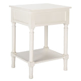 SAFAVIEH Jenny 1-Drawer Accent Table - 19" W x 15.8" L x 26" H - 19Wx16Dx26H