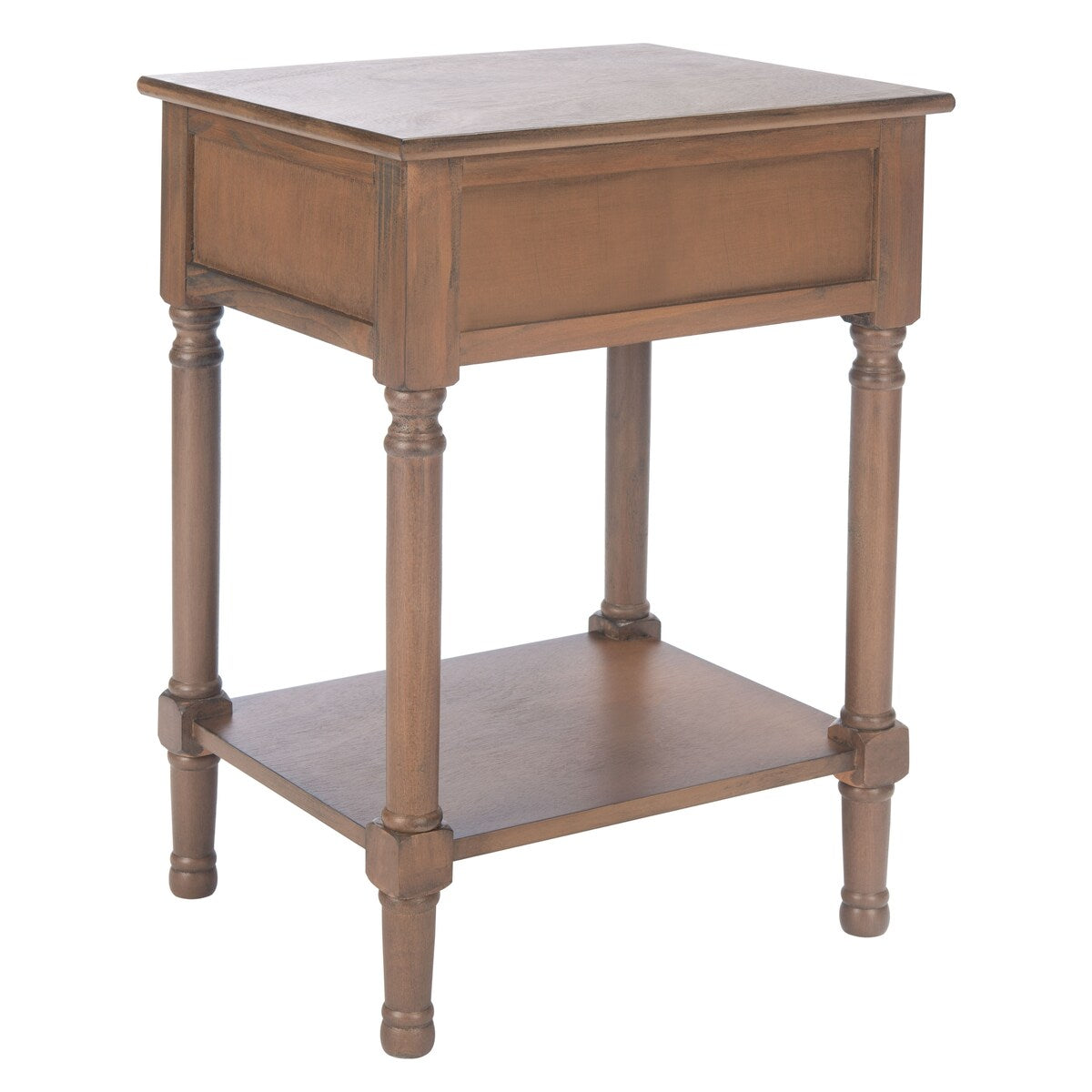 SAFAVIEH Jenny 1-Drawer Accent Table - 19" W x 15.8" L x 26" H - 19Wx16Dx26H