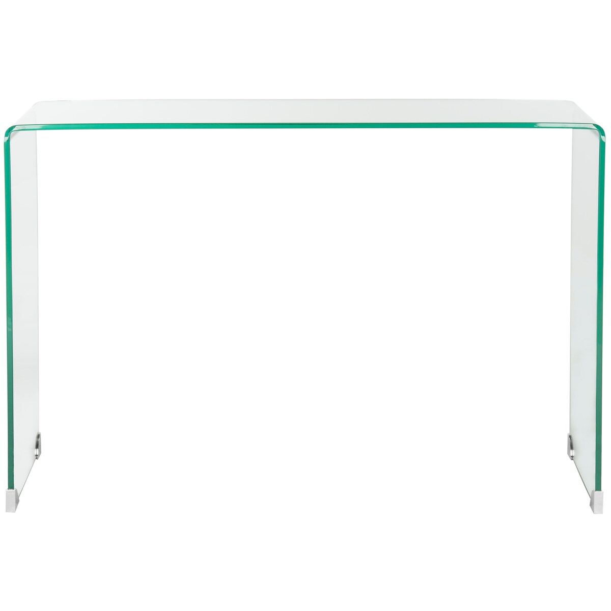 SAFAVIEH Jerri Clear Console Table - 43.3" x 13.8" x 29.5" - 43Wx14Dx30H