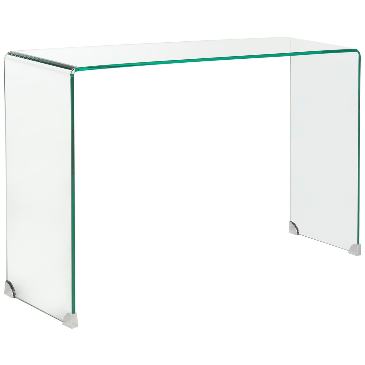 SAFAVIEH Jerri Clear Console Table - 43.3" x 13.8" x 29.5" - 43Wx14Dx30H