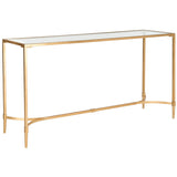 SAFAVIEH Jolene Gold Console - 63Wx16Dx32H