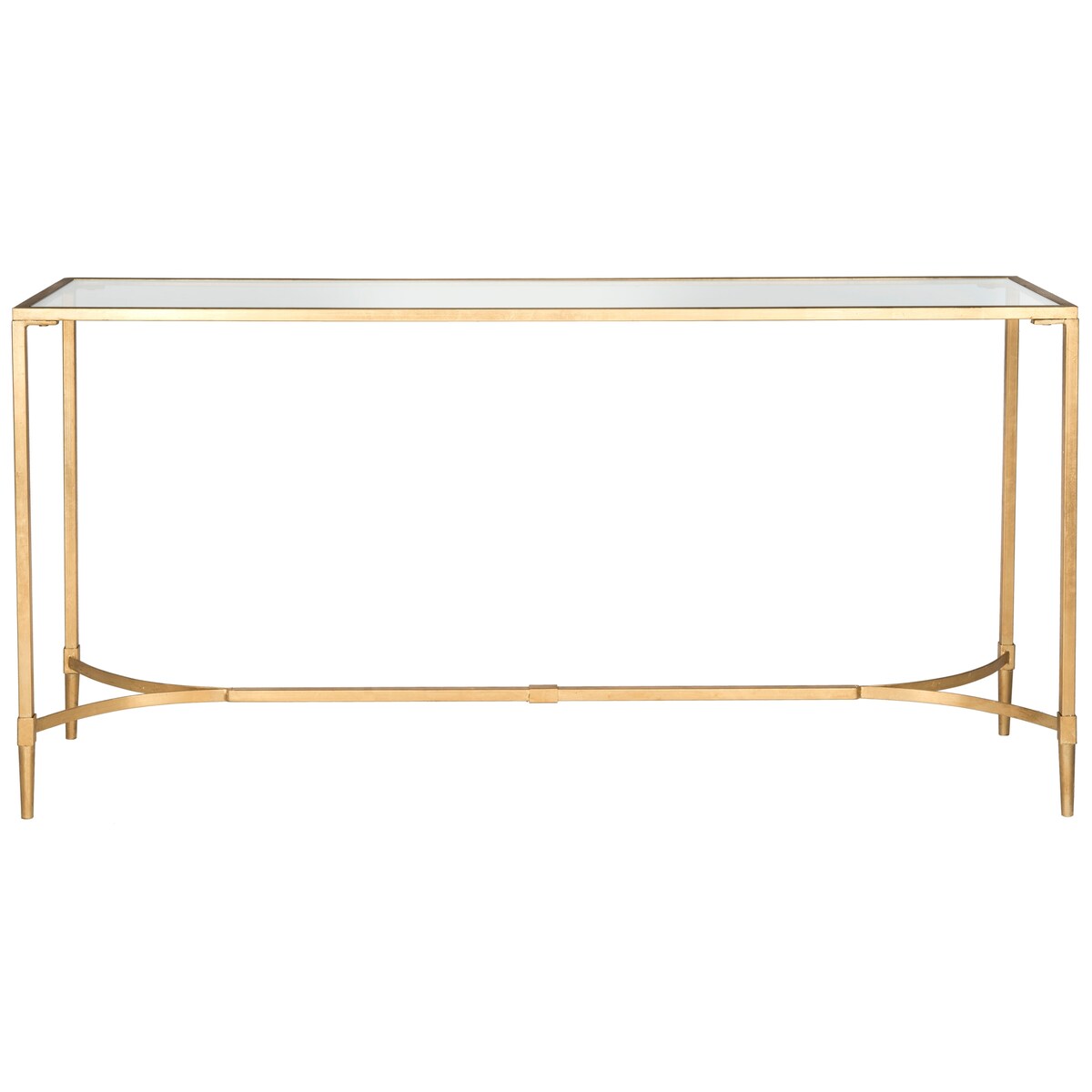 SAFAVIEH Jolene Gold Console - 63Wx16Dx32H