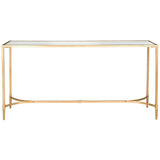 SAFAVIEH Jolene Gold Console - 63Wx16Dx32H