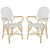 SAFAVIEH Jonell Indoor/Outdoor Arm Chair (Set of 2) - 21Wx22Dx35H