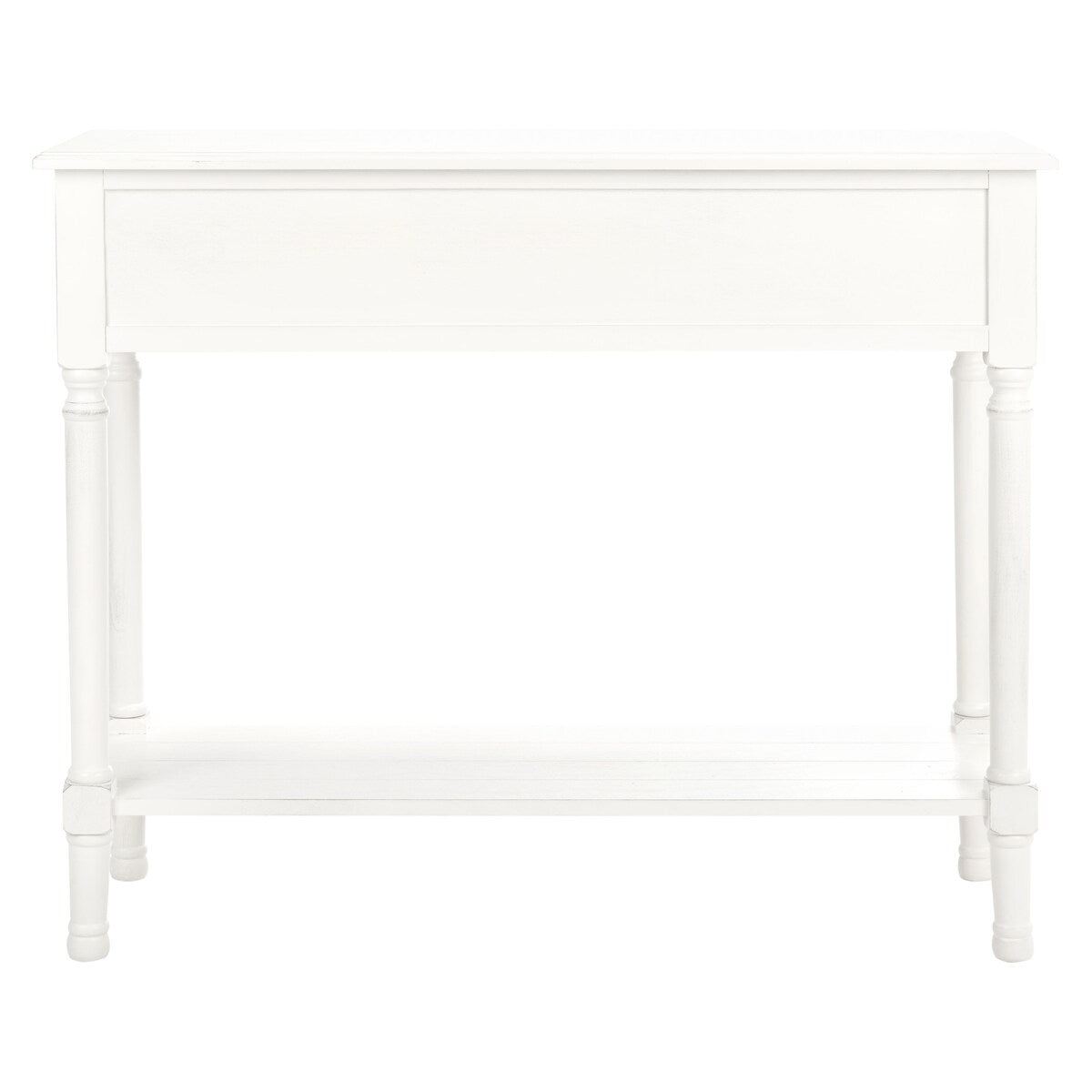 SAFAVIEH Justina 2-Drawer Console Table - 35.5" W x 13" L x 29.5" H - 36Wx13Dx30H