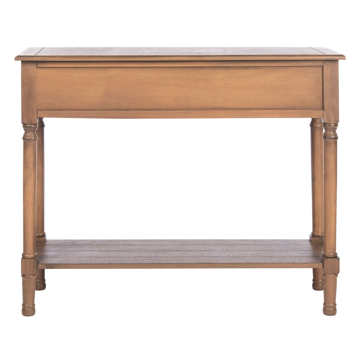 SAFAVIEH Justina 2-Drawer Console Table - 35.5" W x 13" L x 29.5" H - 36Wx13Dx30H