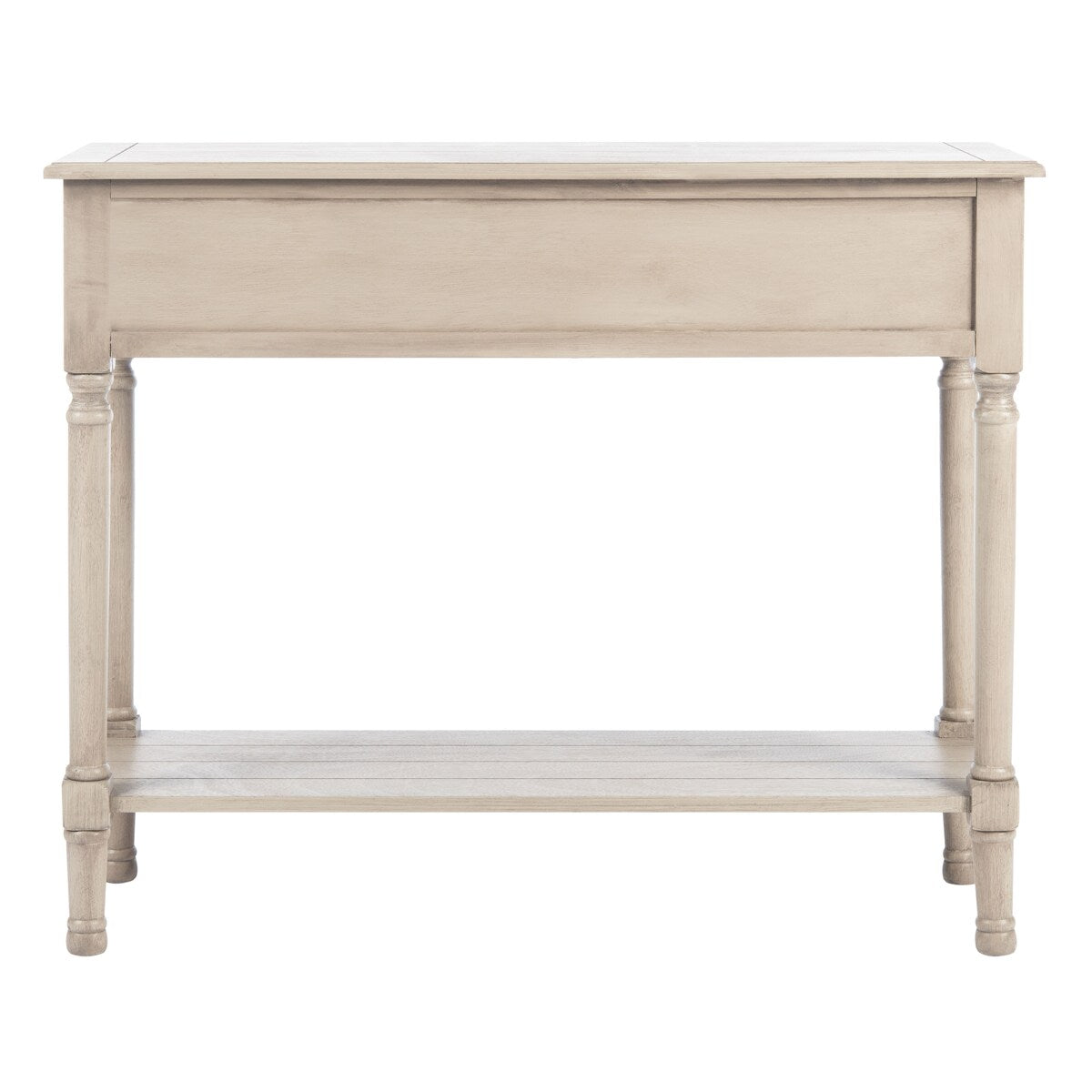 SAFAVIEH Justina 2-Drawer Console Table - 35.5" W x 13" L x 29.5" H - 36Wx13Dx30H