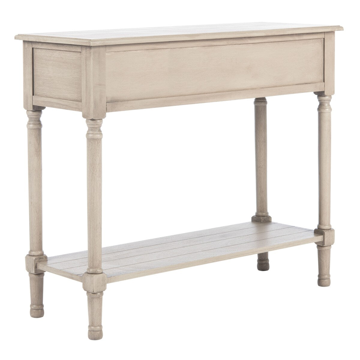 SAFAVIEH Justina 2-Drawer Console Table - 35.5" W x 13" L x 29.5" H - 36Wx13Dx30H