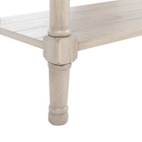 SAFAVIEH Justina 2-Drawer Console Table - 35.5" W x 13" L x 29.5" H - 36Wx13Dx30H