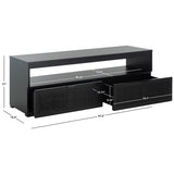 SAFAVIEH Kaitlyn 2-Drawer 1-Shelf Entertainment Media Stand (Fits Up To 55" Flatscreen TV) - 48Wx16Dx17H